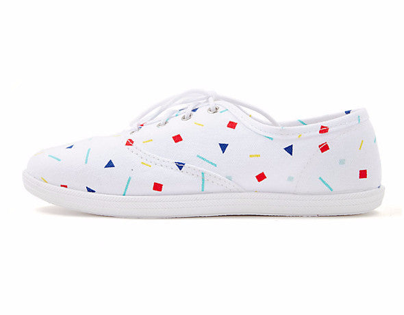 Unisex Printed Tennis Shoe